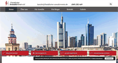 Desktop Screenshot of frankfurter-anwaltsverein.de